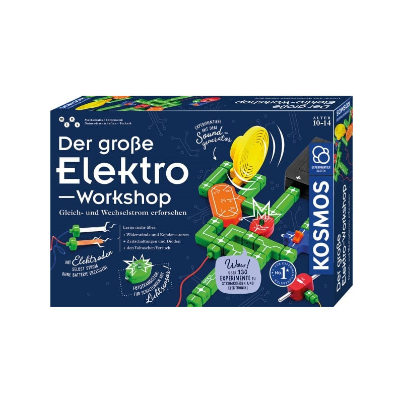 Kosmos 620820 der grosse elektro kit elettronico multicolore [620820]