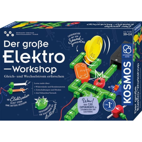 Kosmos 620820 der grosse elektro kit elettronico multicolore [620820]