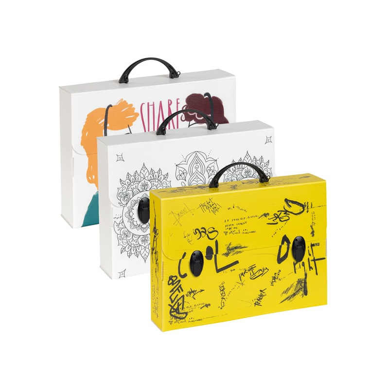 Valigetta favorit plastica 37.5x27x8cm multicolore [400183889]