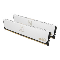Ram dimm ddr5 64gb team group 6400mhz cl34 1.35v k2 bianco [ctcwd564g6400hc34bdc01]