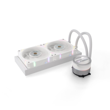Dissipatore cpu a liquido valkyrie 240mm bianco [vk-aiodr240w]