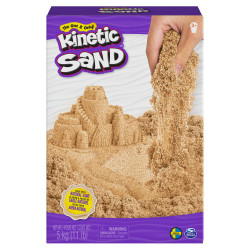 Set da gioco spinmaster kinetic sand 5kg di sabbia marrone naturale