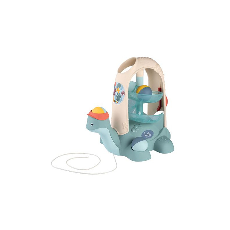 Set da gioco smoby 2in1 little smoby/palle per tartarughe +12mesi