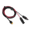 Cavo per pannelli fotovoltaici ecoflow solar a xt60i 3.5m nero [lmc4-xt60i-3.5m]