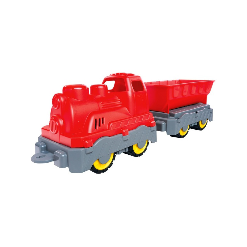 Giocattolo big power worker mini treno con vagone multicolore [800055784]