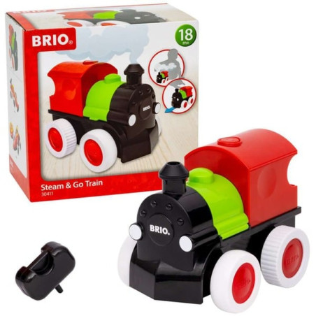 Giocattolo trenino brio push a vapore multicolore [63041100]