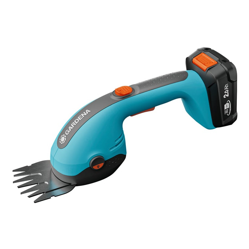 Forbici per erba gardena powercut 20/18v a batteria nero/verde [14750-30]