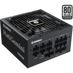 Alimentatore 1200w enermax platigemini 80 plus per pc nero [egn1200p]