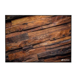 Tappetino protettivo sharkoon skiller sfm12 wood 140x100cm marrone