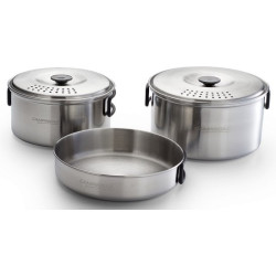 Kit da campeggio campingaz camping cook kit 2197184 set di padella