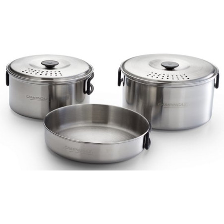 Kit da campeggio campingaz camping cook kit 2197184 set di padella