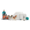 Schleich wild life spedizione in antartide 18.7cm multicolore [42558]