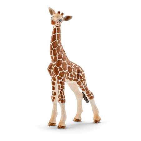 Schleich wild life cucciolo di giraffa 11.8cm multicolore [14751]