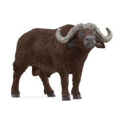 Schleich wild life bufalo del capo 7cm marrone [14872]