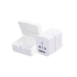 Adattatore da viaggio karma universale bianco [cc 9596]