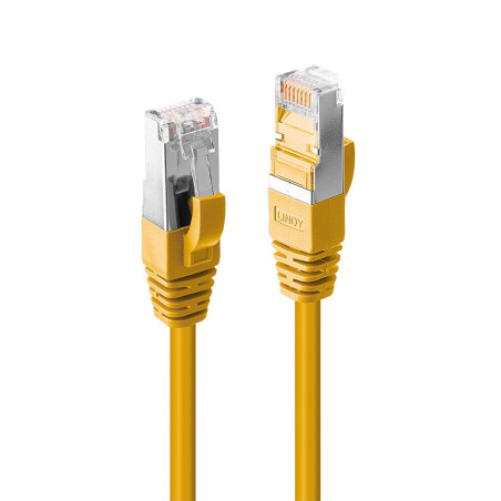Cavo di rete lindy 45981 s/ftp cat.6 lszh 26awg 1m giallo [lindy45981]