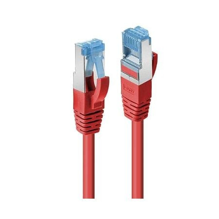 Cavo di rete lindy cat 6a s/ftp 0.5m rosso [lindy47161]