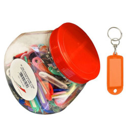 Portachiave ferrplast targhette segnanome 500b 200pz [500b-0200]