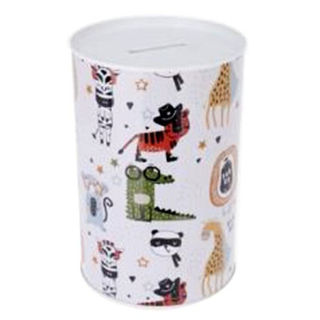 Salvadanaio koopman animali 10x15cm bianco [170486240]