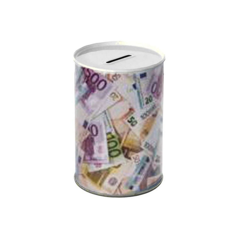 Salvadanaio koopman euro 10x15cm bianco [170481880]