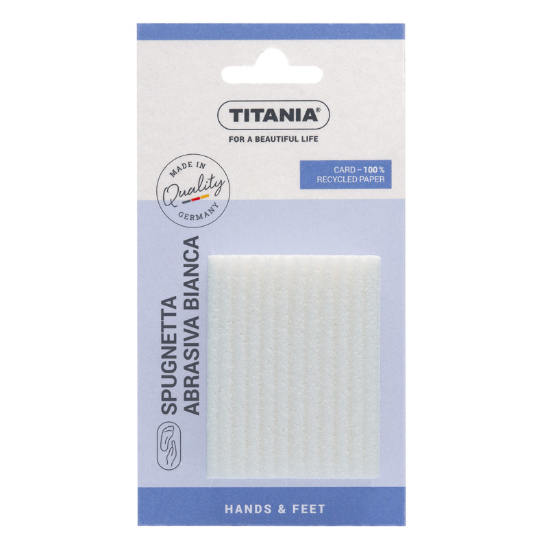 Spugna abrasiva titania extra forte per l'igiene del piede 3000/3