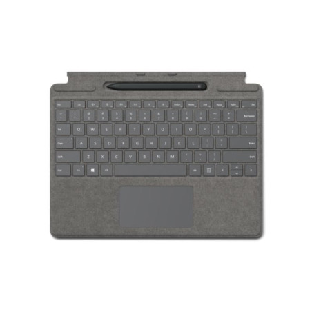 Tastiera microsoft surface pro 10 con penna 2 platino [8x8-00173]