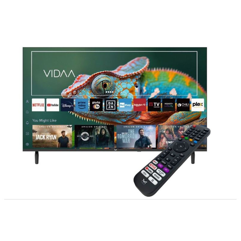 Tv led 40" majestic fl40vdfhdv1 fhd 1920x1080p smart tv classe