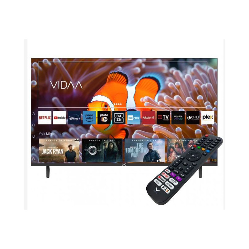 Tv led 43" majestic fl43vdfhdv1 fhd 1920x1080p smart tv classe