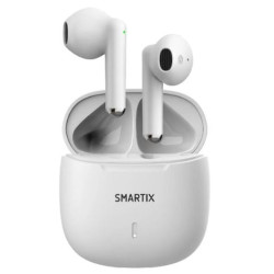 Auricolari atlantis land fi9 smartix tws/bluetooth bianco [sm60-fi9-w]