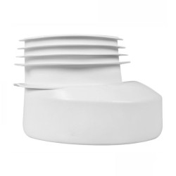 Manicotto wc maryplast eccentrico/scarichi 110/130mm bianco [m1641e]