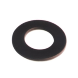 Roseone per pellet in acciaio ala 8 nero 2mm [ala]