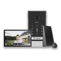 Videocitofono ezviz ep7 argento/nero [1000662]