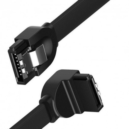 Cavo ugreen 90 gradi sata iii 0.5m nero [30797]