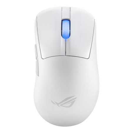 Mouse asus rog keris ii senza fili ottico 42000dpi bianco [90mp03n0-bmua10]