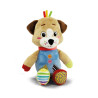 Peluche clementoni baby il cane pete 22.5cm multicolore [17905]