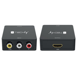 Mini convertitore da video techly composito a hdmi 720x1080p 60hz