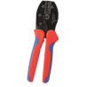 Pinza crimpatrice fanton per connettori fotovoltaici fm4 rosso/blu