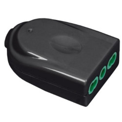 Presa fme bipasso italiana 2p+t 16a nero
