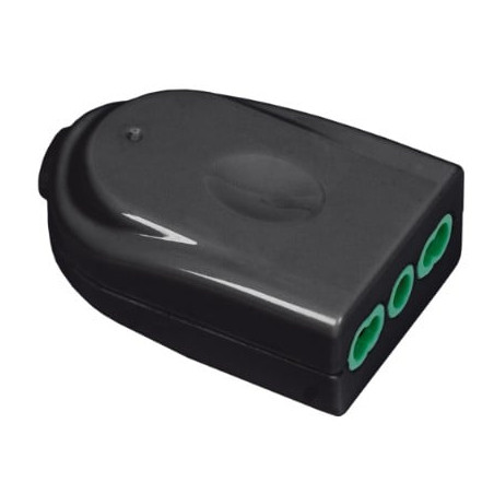 Presa fme bipasso italiana 2p+t 16a nero