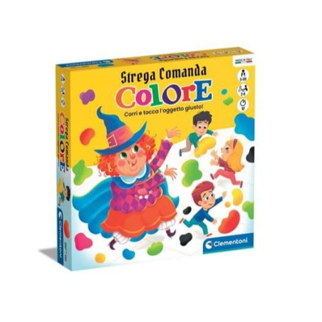 Gioco da tavolo clementoni strega comanda colore [16819]