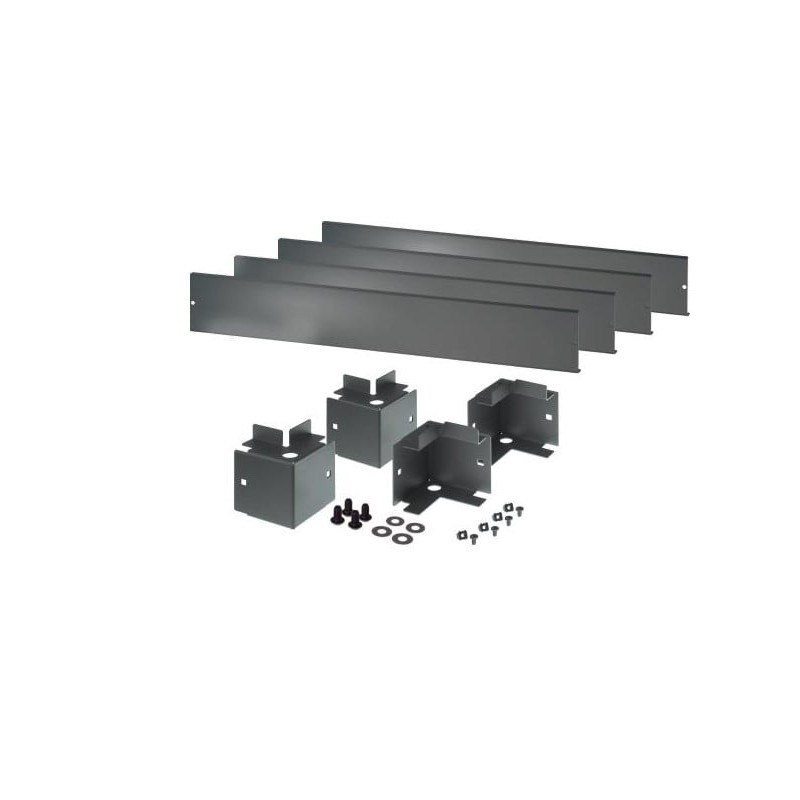 Zoccolo intellinet 600x1000mm per armadi rack serie progress nero