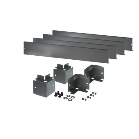 Zoccolo intellinet 600x1000mm per armadi rack serie progress nero