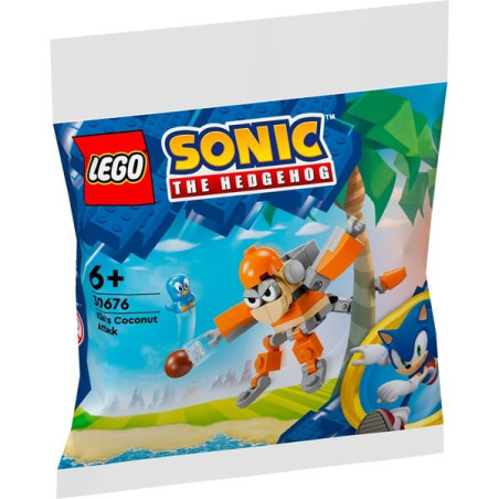 Gioco da costruzione lego sonic the hedgehog l'attacco al cocco