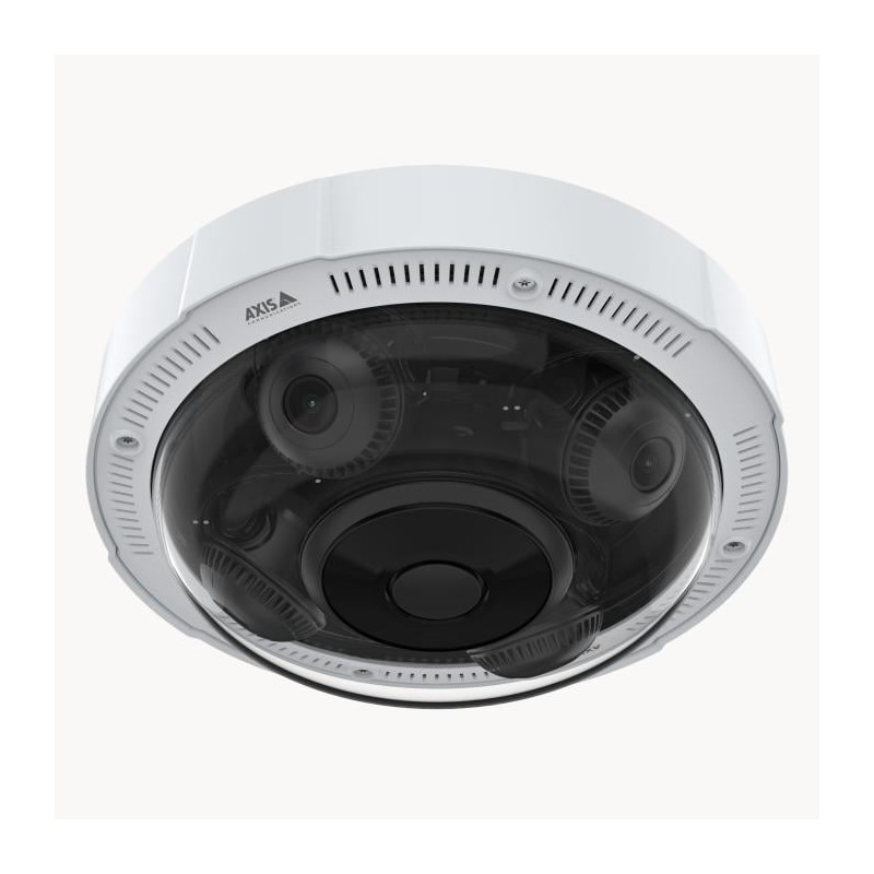 Telecamera di sicurezza ip axis p3738-ple 3840x2160p bianco/nero