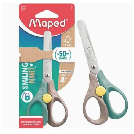 Forbice maped smiling planet 13cm [473120]