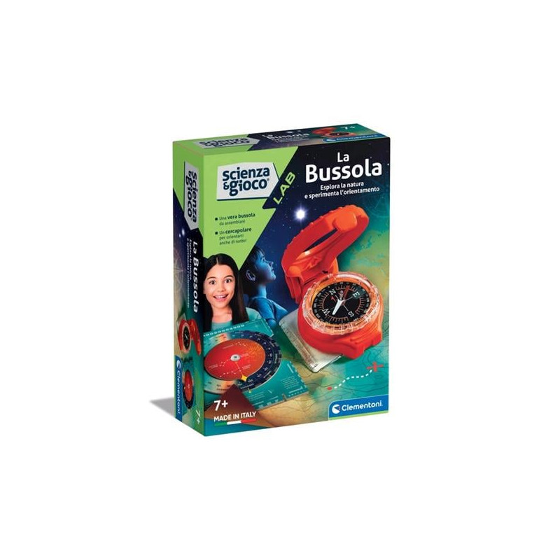 Giocattolo clementoni scienza gioco bussola/orientamento [19376]