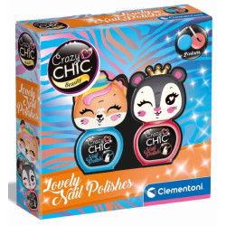 Giocattolo clementoni crazy chic lovely nail polishes [18811]