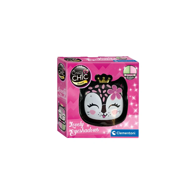 Giocattolo clementoni crazy chic lovely eyeshadow pantera [18809]
