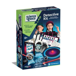 Gioco clementoni detective kit multicolore [19230]