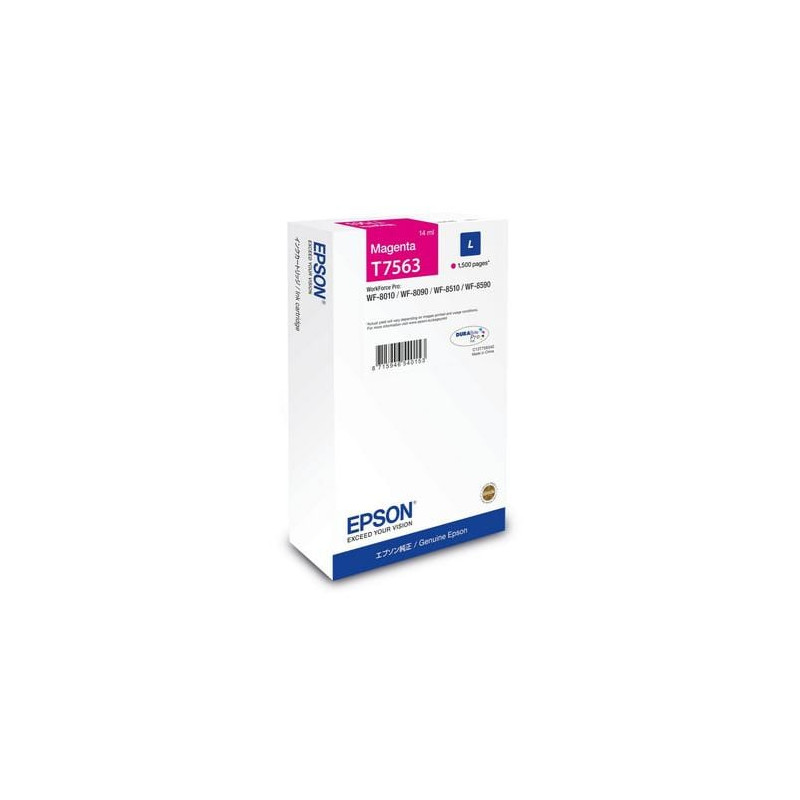 Cartuccia a getto d'inchiostro epson t7563 l 14ml 1500 pagine